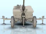 25mm M1940 72-K AA cannon - WW2 terrain diaroma-1