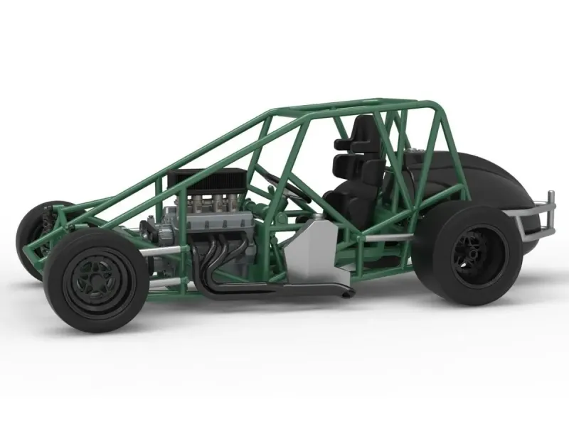 Pavement Silver Crown Car Base Scale 1:25