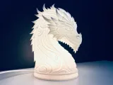 Dragon table lamp decor-5
