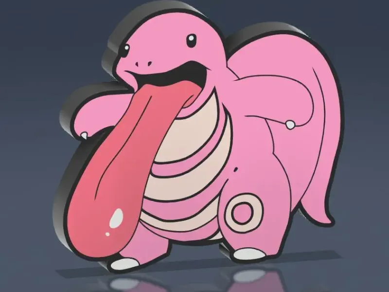 Lickitung Lightbox