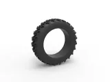 Tractor tire 5 Scale 1:25-0
