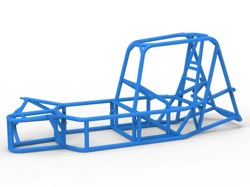 Frame of Silver Crown Car Version 2 Scale 1:25