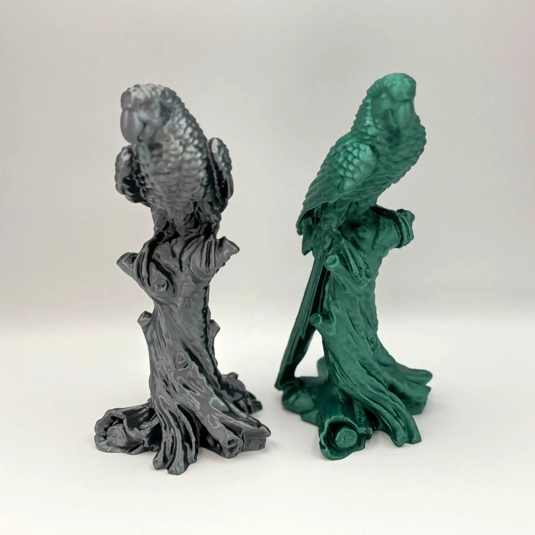 Perched Parrot Decoration