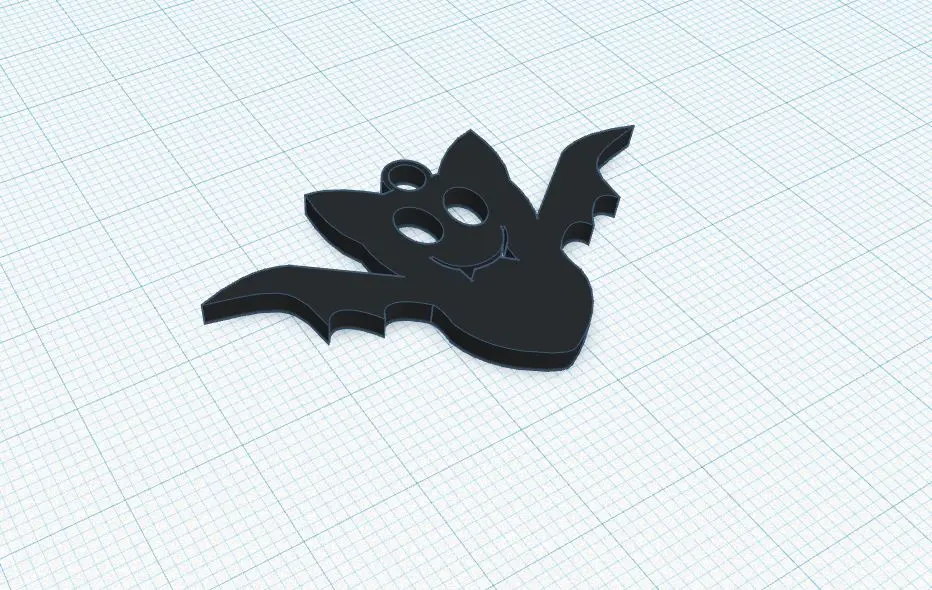 Halloween Bat Earrings