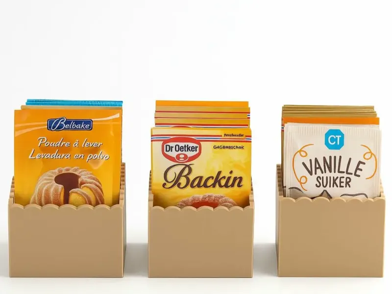 🧁 Baking Sachet Organizer – 3D Printed Kitchen Storage