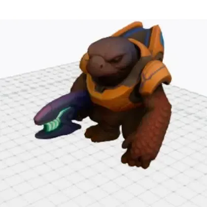 Halo grunt (CubeMe)