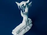 Frozen Tree Headphone Stand | Winter Desk Decor-3
