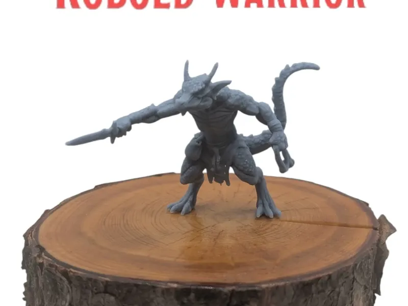 Kobold Warrior - MGM Print-Ready Mini