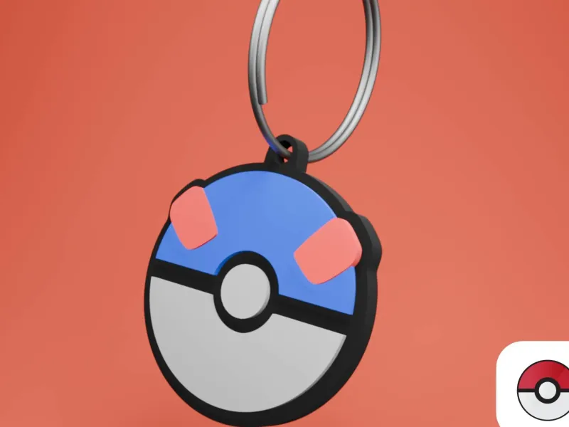 Grande Ball | Serie Portachiavi Pokémon