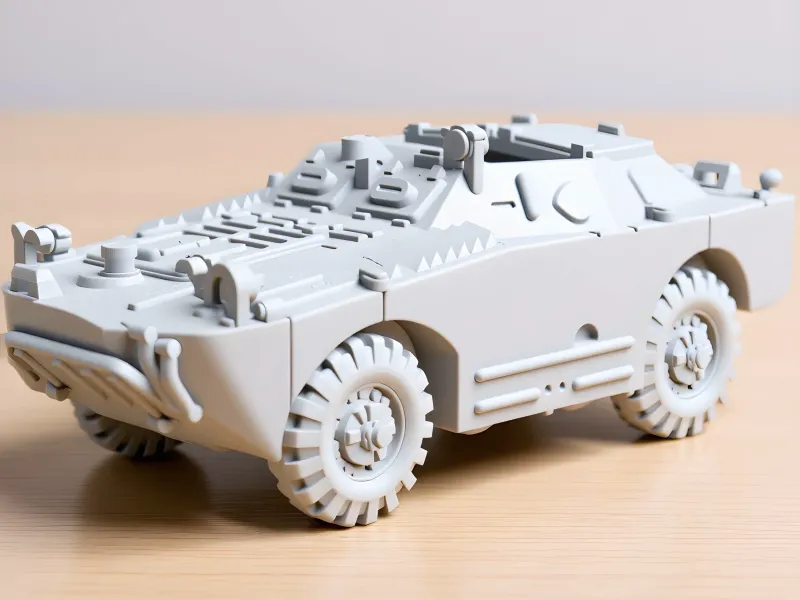 BRDM-1 | War Vehicle Miniature Collection