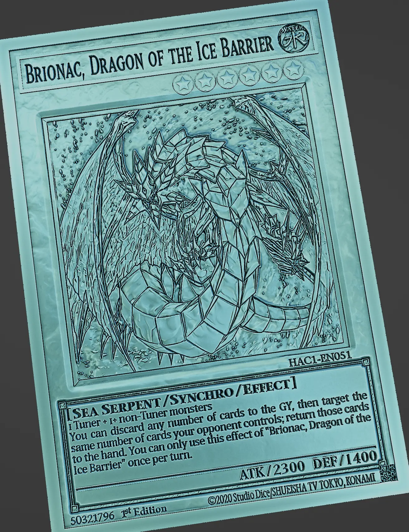 Brionac, Dragon of the Ice Barrier - yugioh