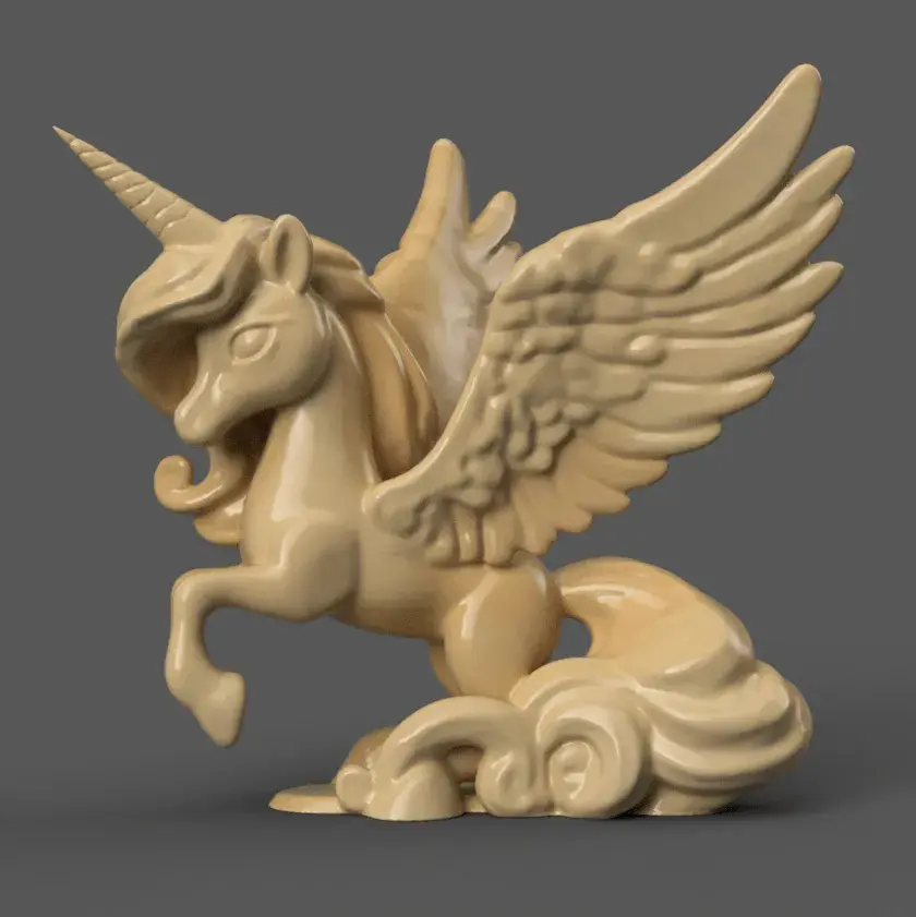 Cute Pegasus 3D Print STL – Adorable Décor and Gift