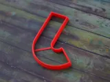 LETTER J COOKIE CUTTER-0
