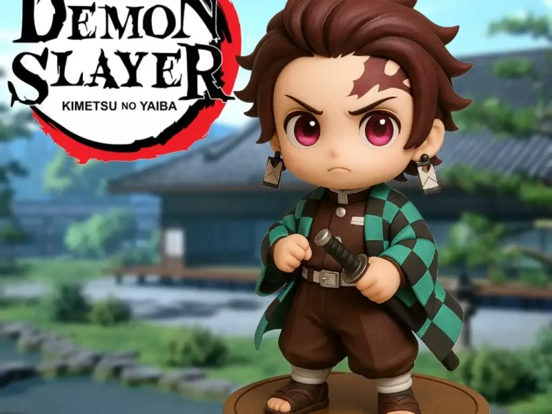 Tanjiro Kamado Kimetsu no Yaiba/ Demon slayer Chibi