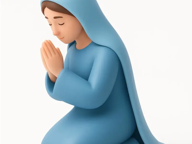 virgen maria  pesebre