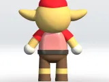 Aj Alpaca STL file 3D Model Roblox Piggy 3mf Multicolor-4