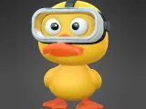VR Duck – Cute Virtual Reality Duck Keychain-3