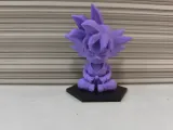 Goku Low poly-2
