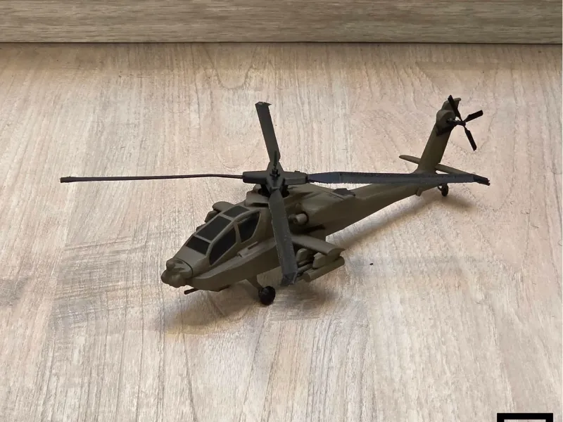 Boeing AH-64 Apache - 1:56 Scale Model