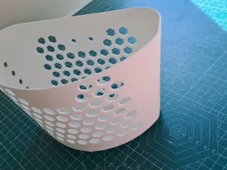 HoneyKid Bike Basket (Honeycomb Kids Bicycle Basket)