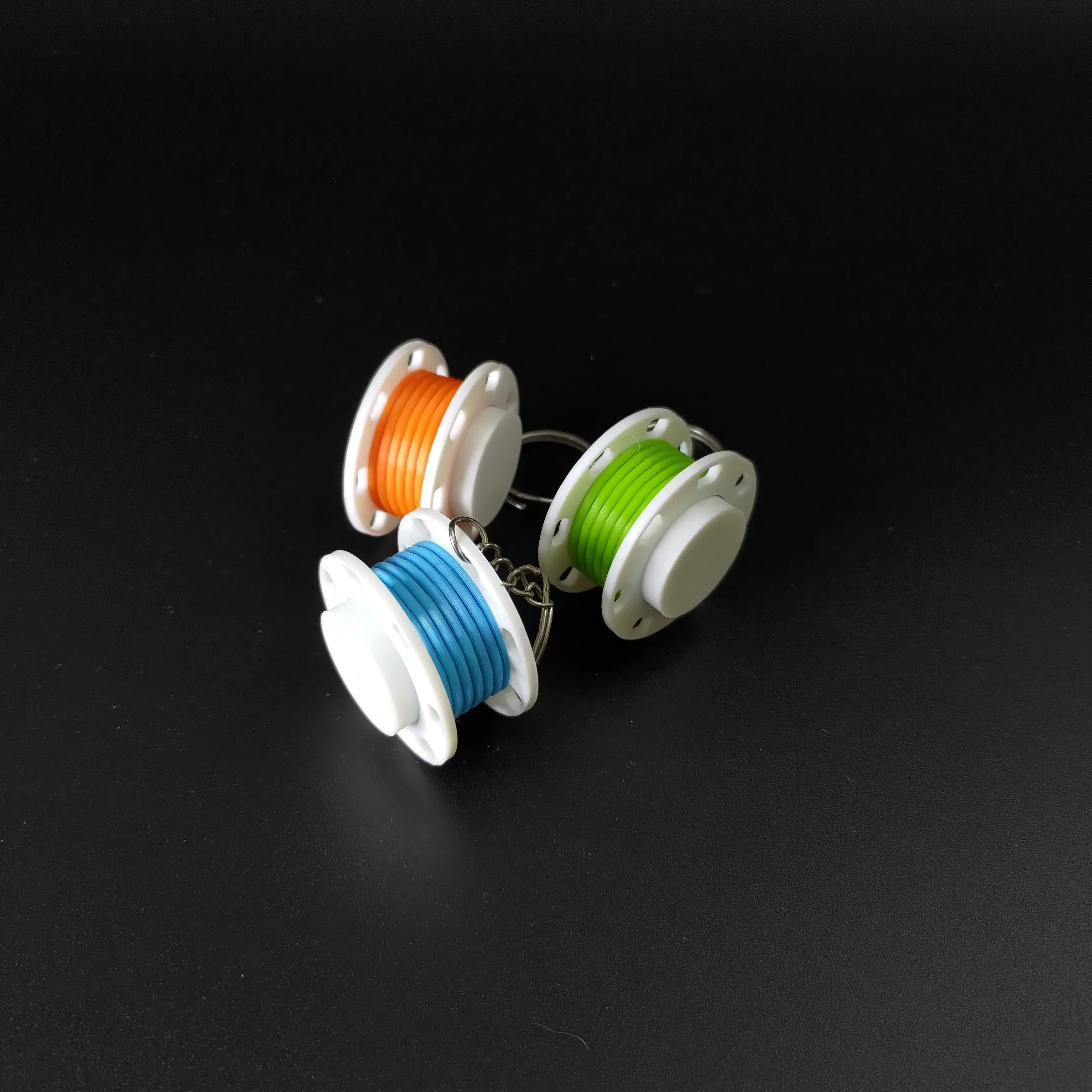 Keychain clicker - filament spool