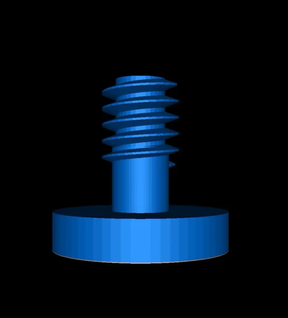 Tornillo para trípode 1/4