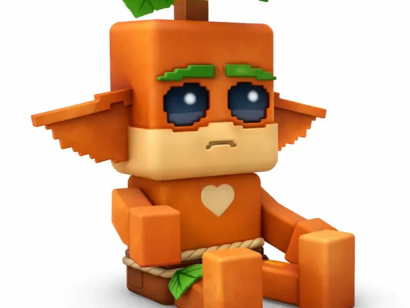 HyTale Cute Kweebec – 3D Print Model