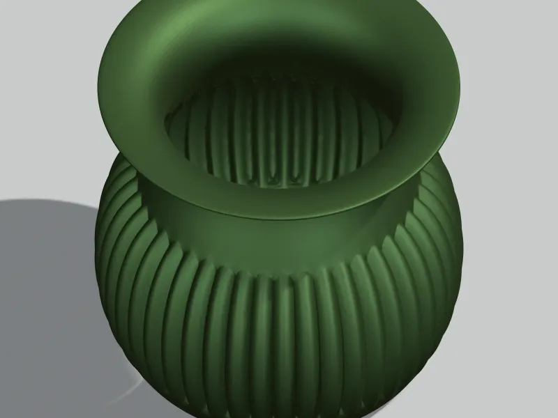 Flower vase/Volume:- 63.59 /Surface:- 4387 pot