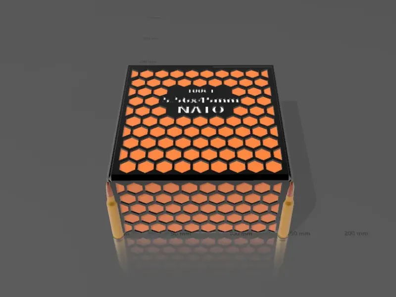 5.56x45mm cutie de muniție nato 100ct