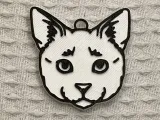 Keychain Gato Blanco-2