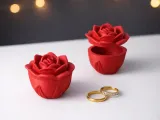 3D Rose Gift Box | Romantic Blooming Flower Jewelry Box-7