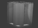 Spinning Hexagonal Pencil Stand-1