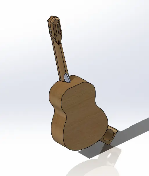 Schlüsselanhänger Gitarre