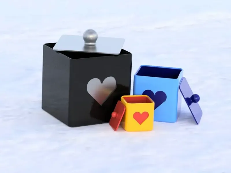 Gift box and storage