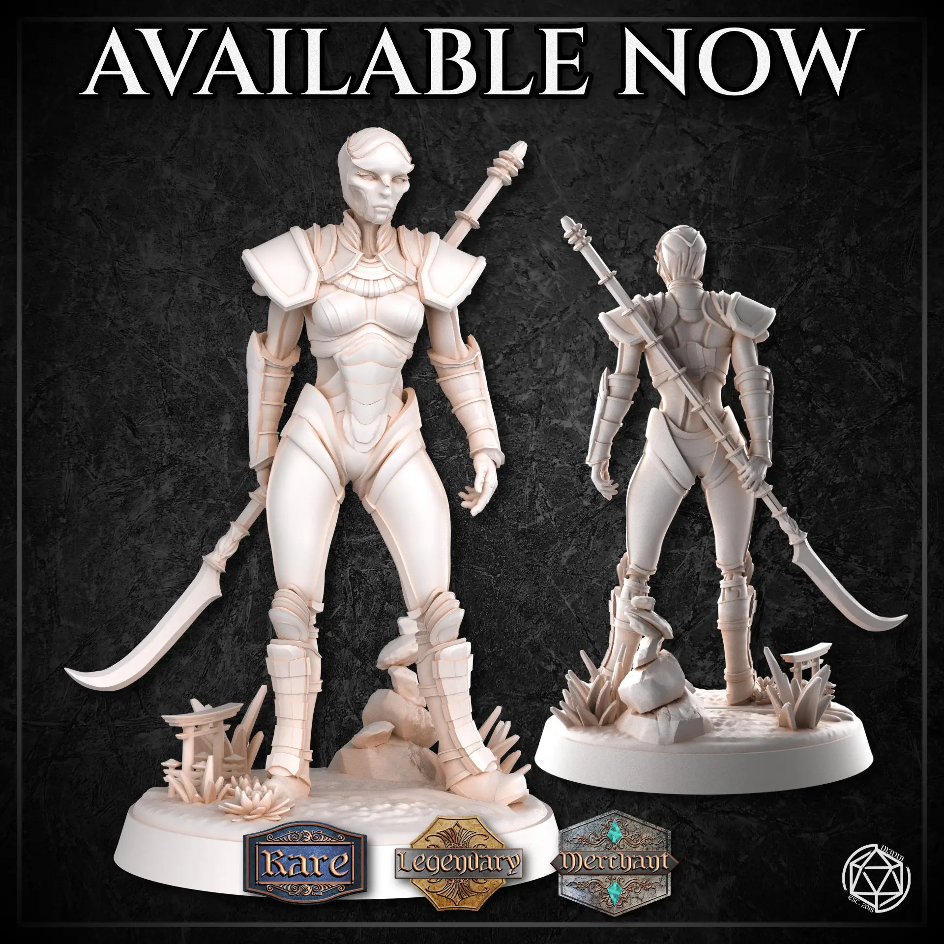 Warforged Samurai Female (Casual)