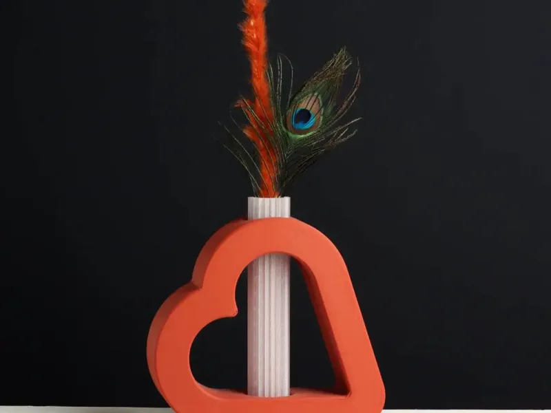 Jarrón Espiral Rosa