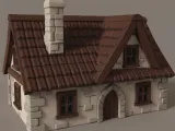 KF2 Cottage Hearthstone - Medieval Fantasy RPG Terrain 3D-1