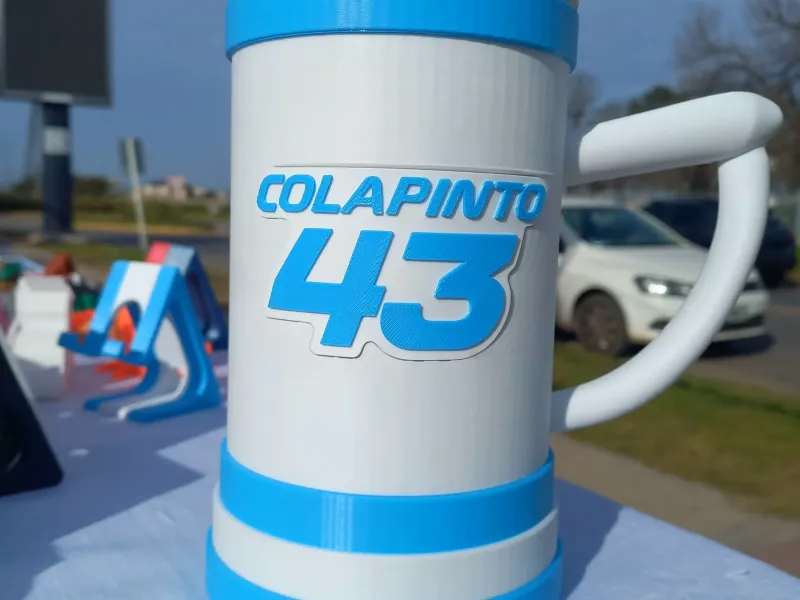 Vaso de Franco Colapinto Argentina de 1 litro