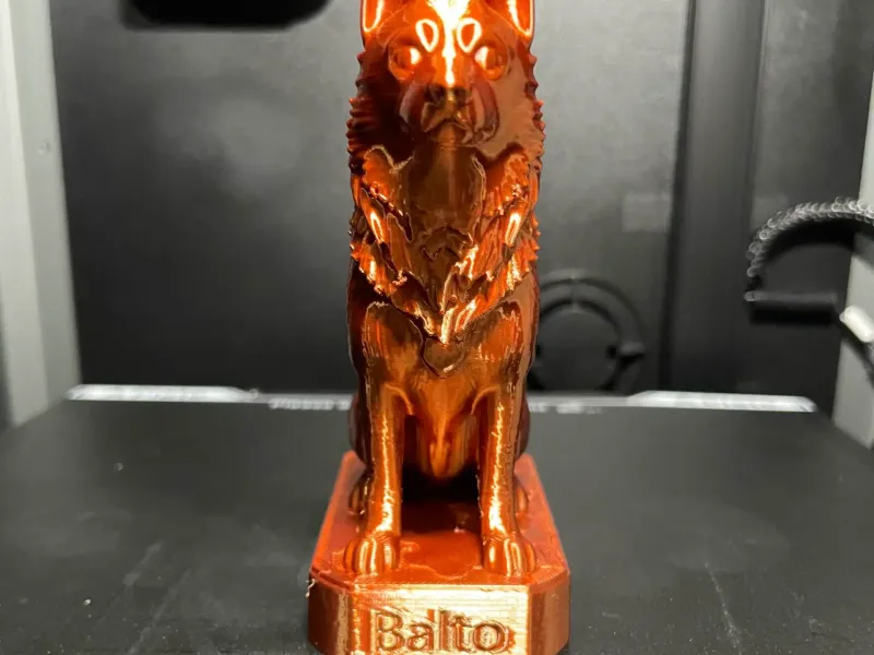 🐺 Balto - Honor statue
