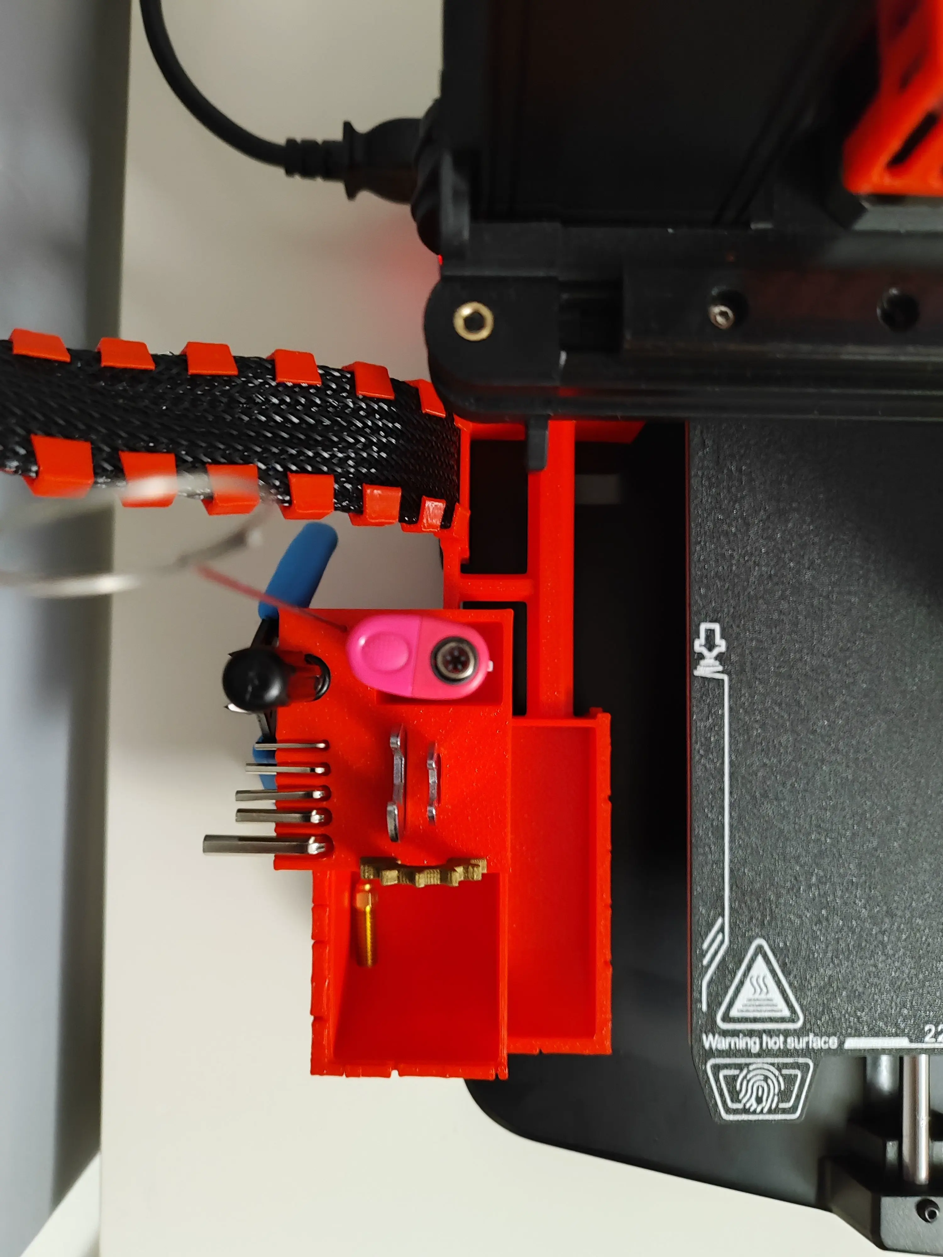 Ender-3 V3 KE - Suporte para ferramentas e cabos longos v3