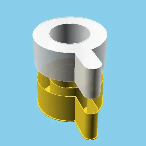 Magnifier, nestable box (v1)