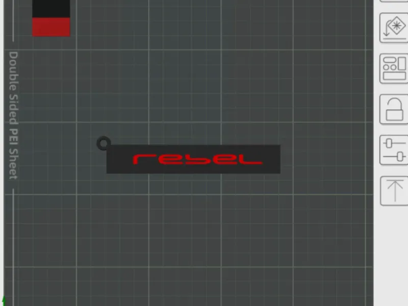 Honda Rebel keychain