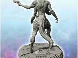 Four-armed alien warrior with laser gun (7) - science fiction-3