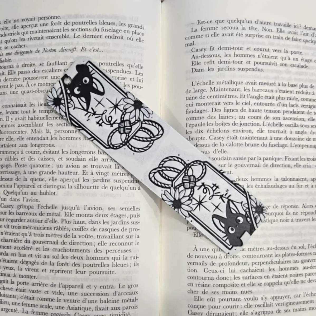 Bookmark Jiji flowers