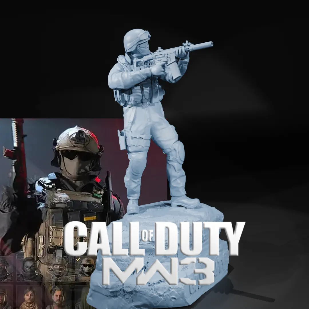 CALL OF DUTY MODERN WARFARE - PERSONAJES - IMPRESIÓN 3D