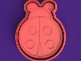 ladybug insect cookie cutter-0