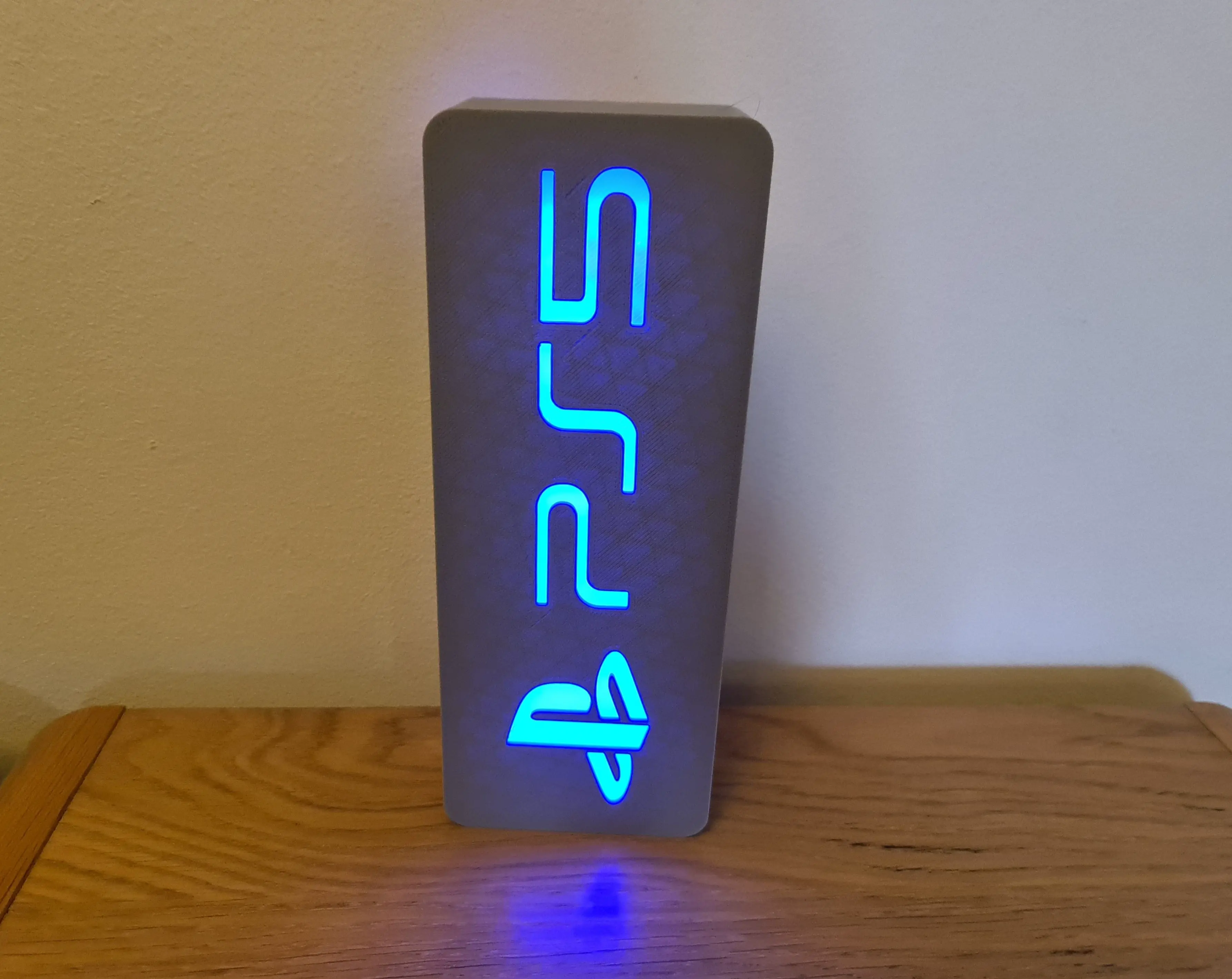 LED Lightbox Sony Playstation PS5 Console Gamer Gaming licht