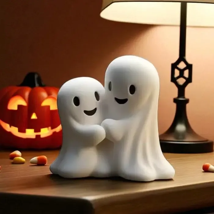 親友の小さなゴースト - ハロウィンデコレーション