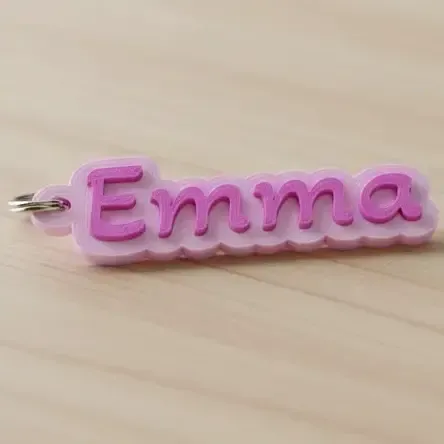 Emma keychain portachiavi personalizzato nome