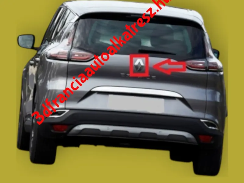 Renault Espace V Hátsó embléma 908895927R
